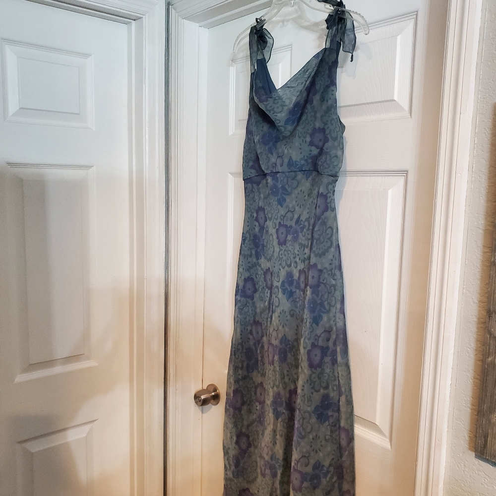 Teal dress